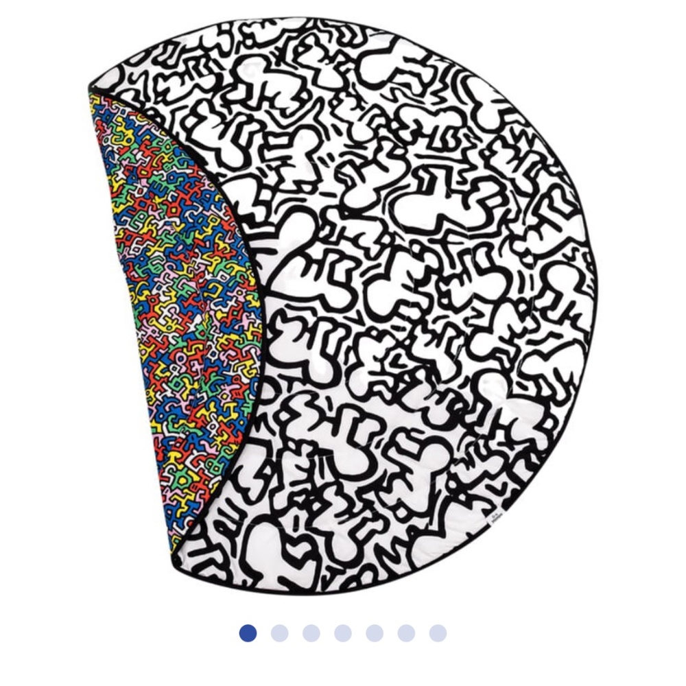 Etta Loves x Keith Haring sensory reversible play mat